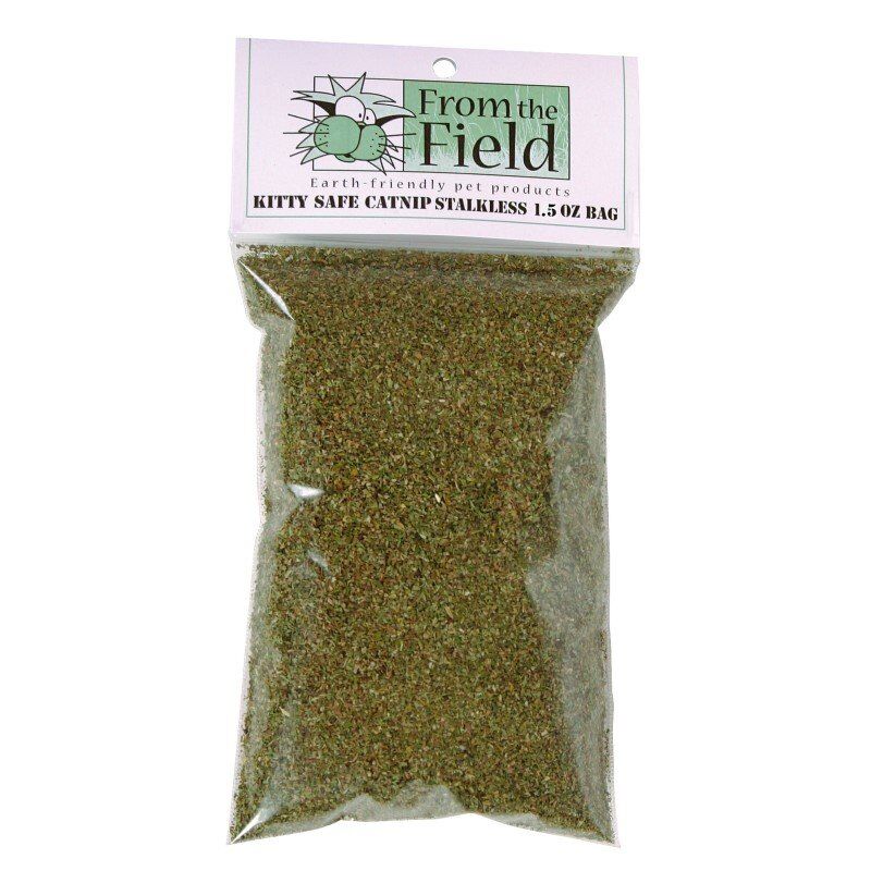 Kitty Safe Stalkless Catnip One And A Half Ounce Bag fine ground