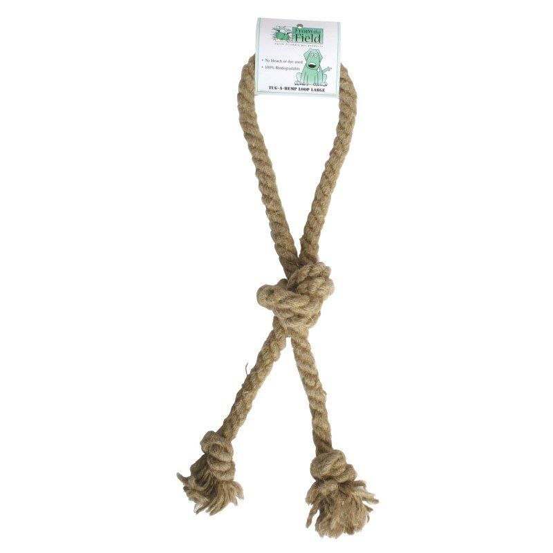 Tug-A-Hemp Loop Large Great Dog Toy