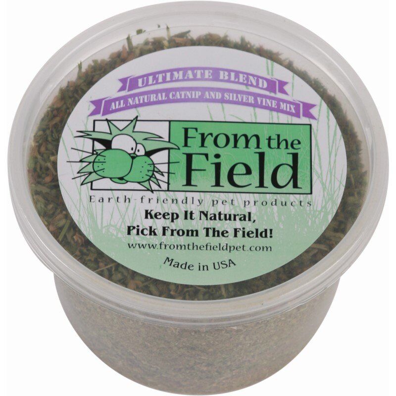 Ultimate Blend Catnip And Silver Vine Two Ounce Tub Cats Favorite