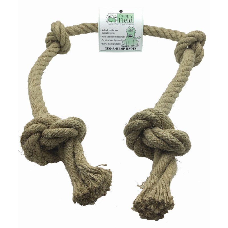 OTTER® Natural Hemp Rope Dog Toys. Handcrafted in USA – Otter®