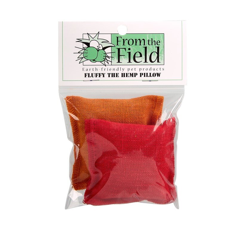 Fluffy The Hemp Pillow Cat Toy