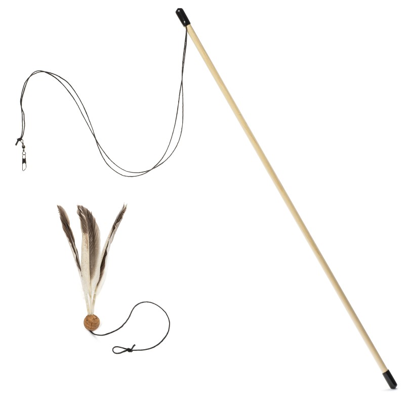 Freddy's Feather Wand Interactive Cat Toy